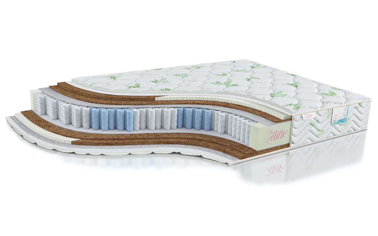 матрас Alitte Art-Duo Frida Organic S1000 MH-20-N 1 Alitte Art-Duo Frida Organic S1000 MH-20-N